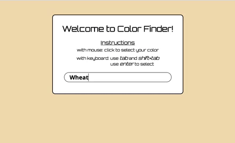 Color Finder